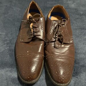 Mans david stone dress shoe size 10.5